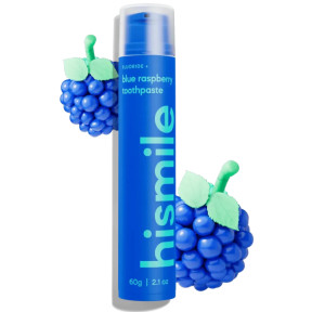 Зубная паста со вкусом голубой малины Hismile Blue Raspberry Toothpaste, 60 г